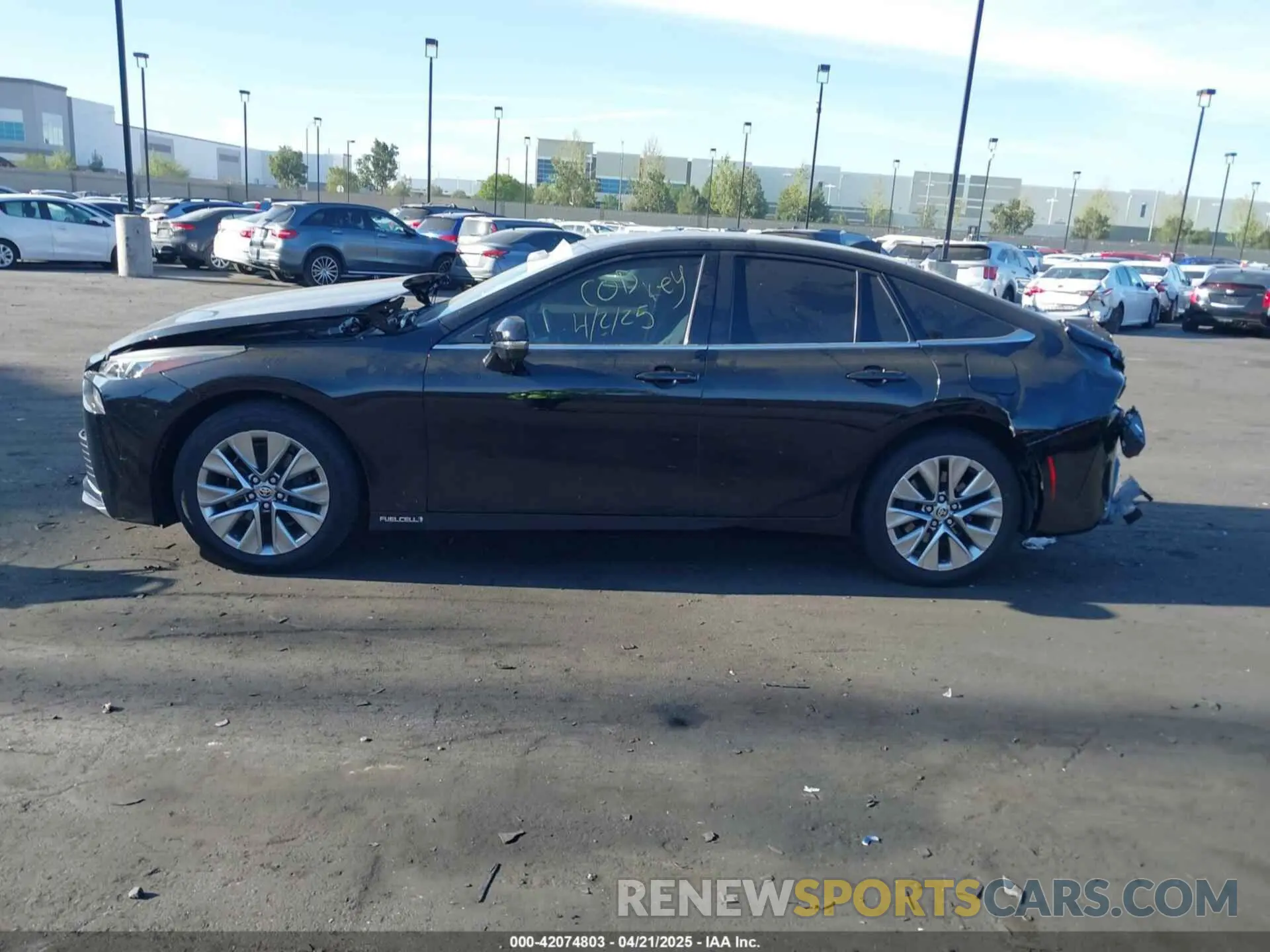 15 Photograph of a damaged car JTDAAAAA9PA007967 TOYOTA MIRAI 2023