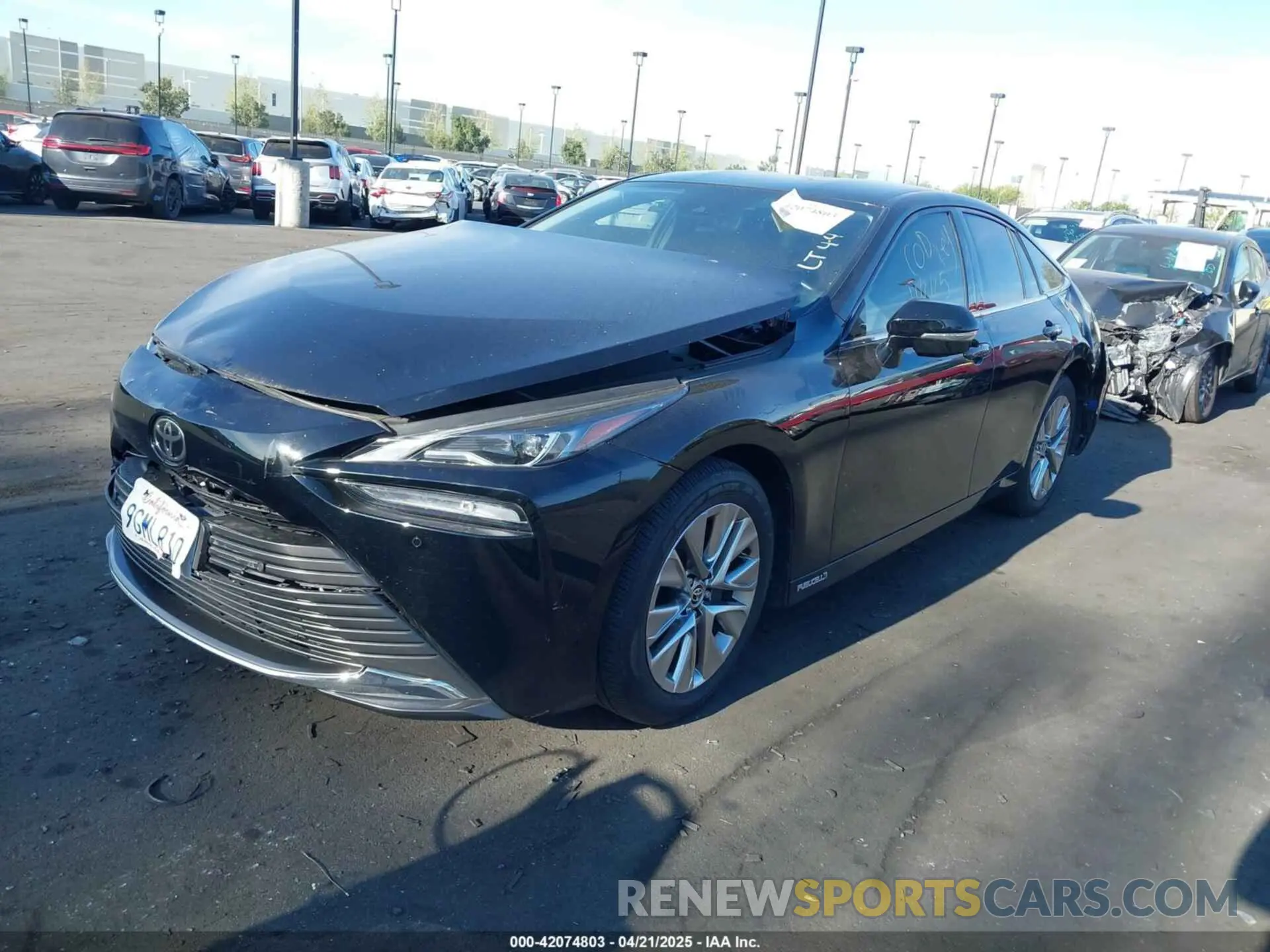 2 Photograph of a damaged car JTDAAAAA9PA007967 TOYOTA MIRAI 2023