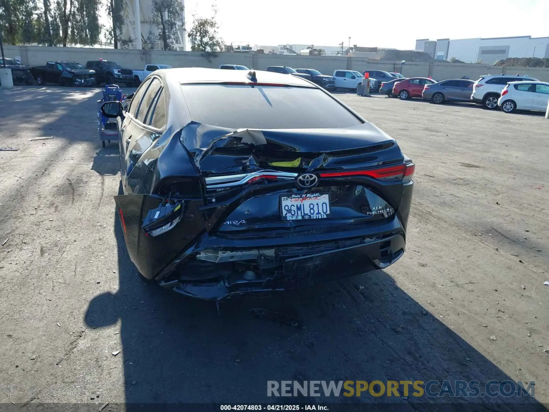 6 Photograph of a damaged car JTDAAAAA9PA007967 TOYOTA MIRAI 2023