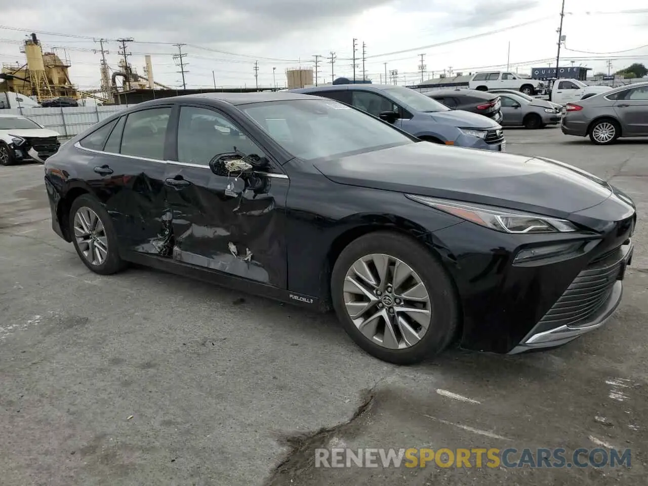 4 Photograph of a damaged car JTDAAAAA9PA009007 TOYOTA MIRAI 2023