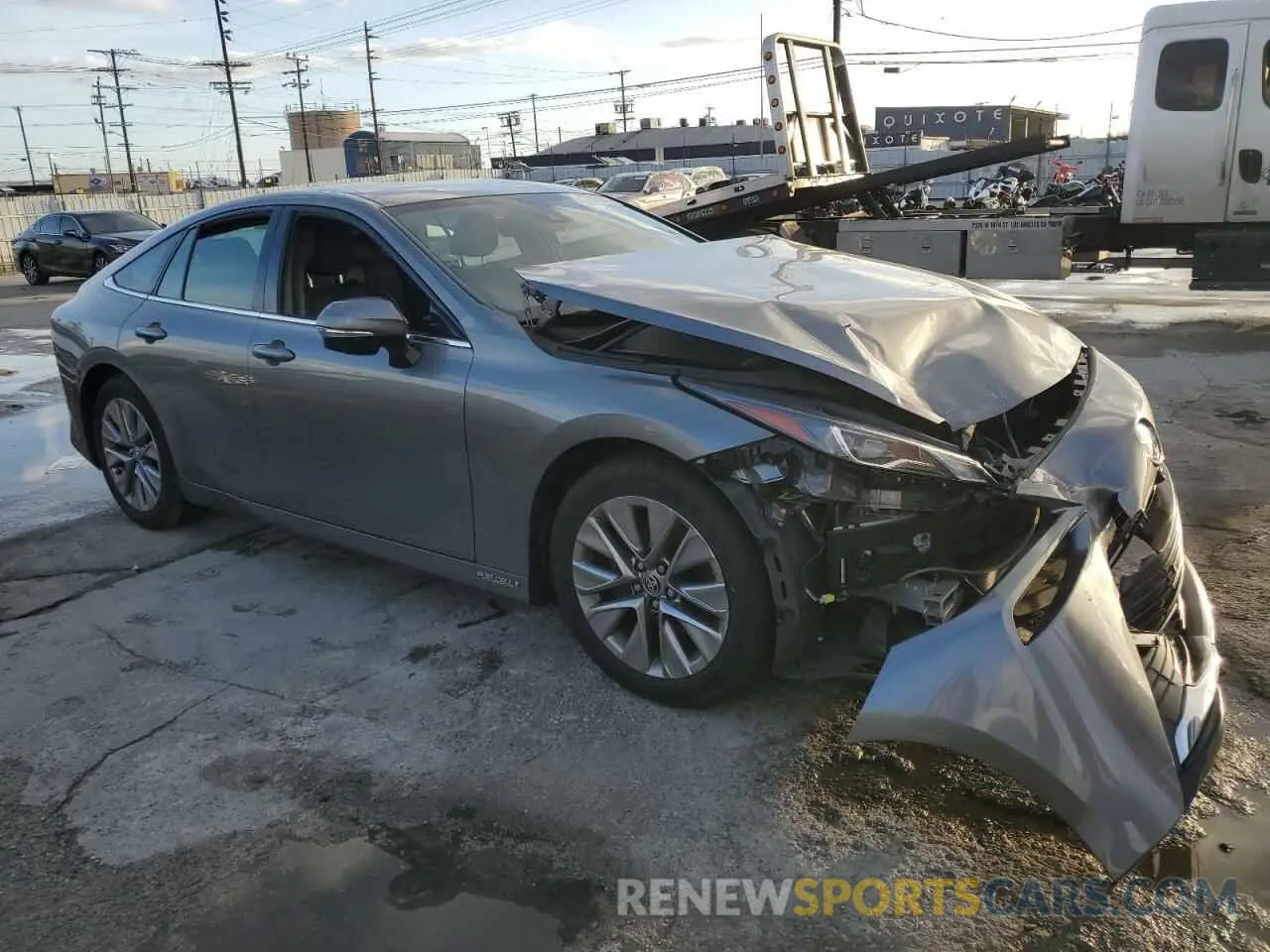 4 Photograph of a damaged car JTDAAAAA9PA009069 TOYOTA MIRAI 2023