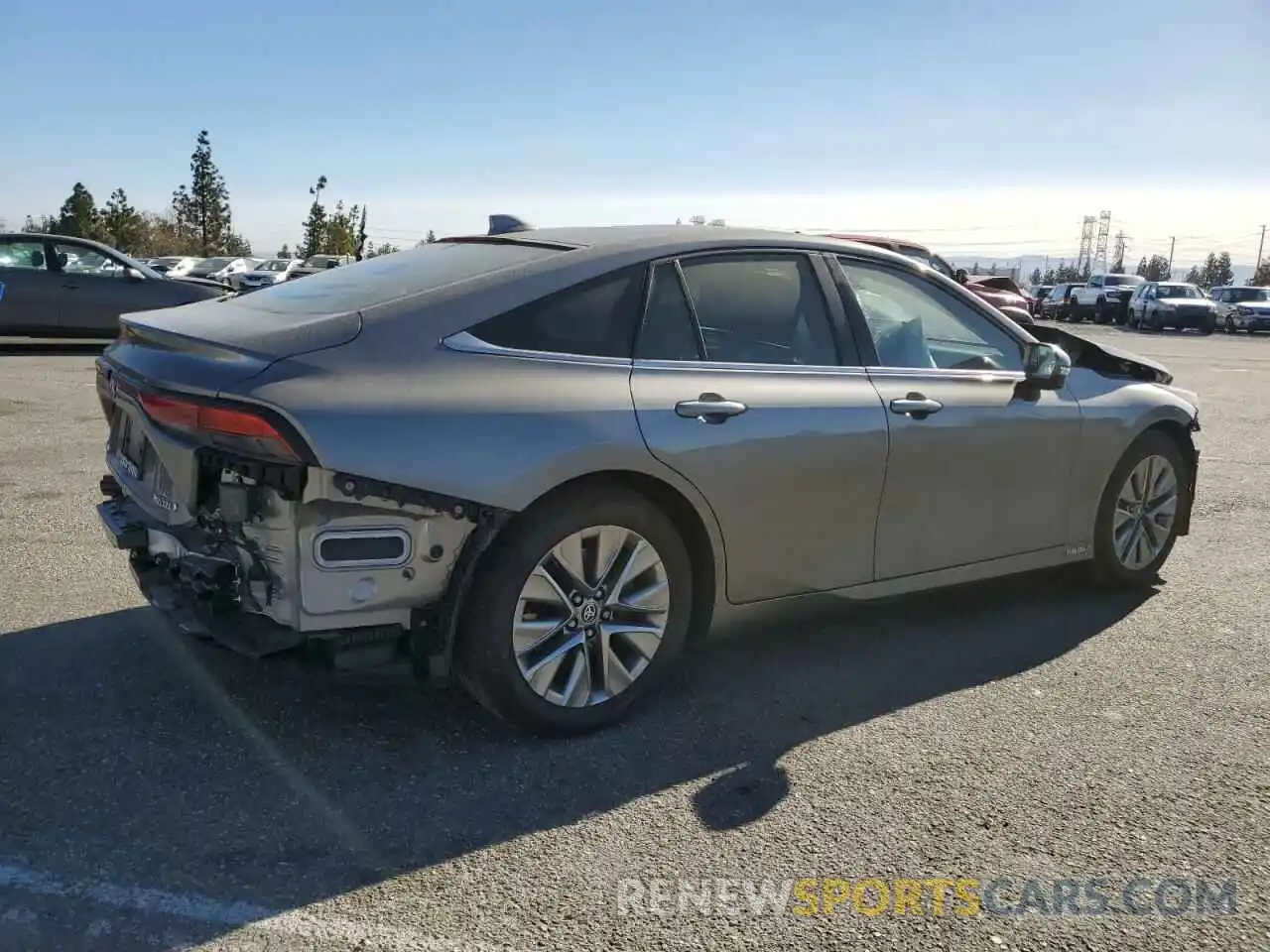 3 Photograph of a damaged car JTDAAAAAXPA009470 TOYOTA MIRAI 2023