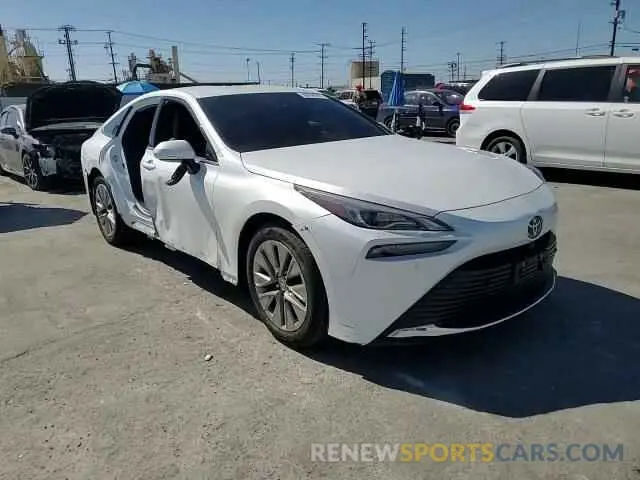 11 Photograph of a damaged car JTDAAAAAXPA009548 TOYOTA MIRAI 2023