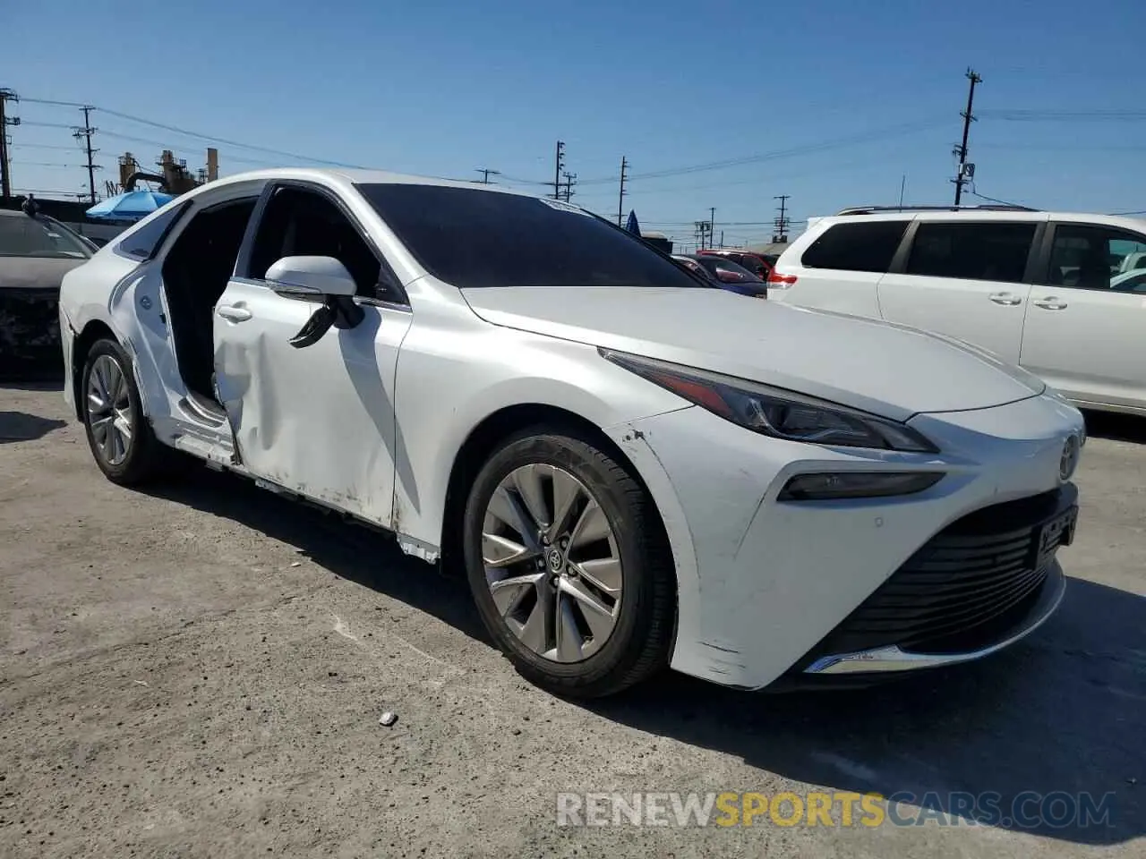 4 Photograph of a damaged car JTDAAAAAXPA009548 TOYOTA MIRAI 2023