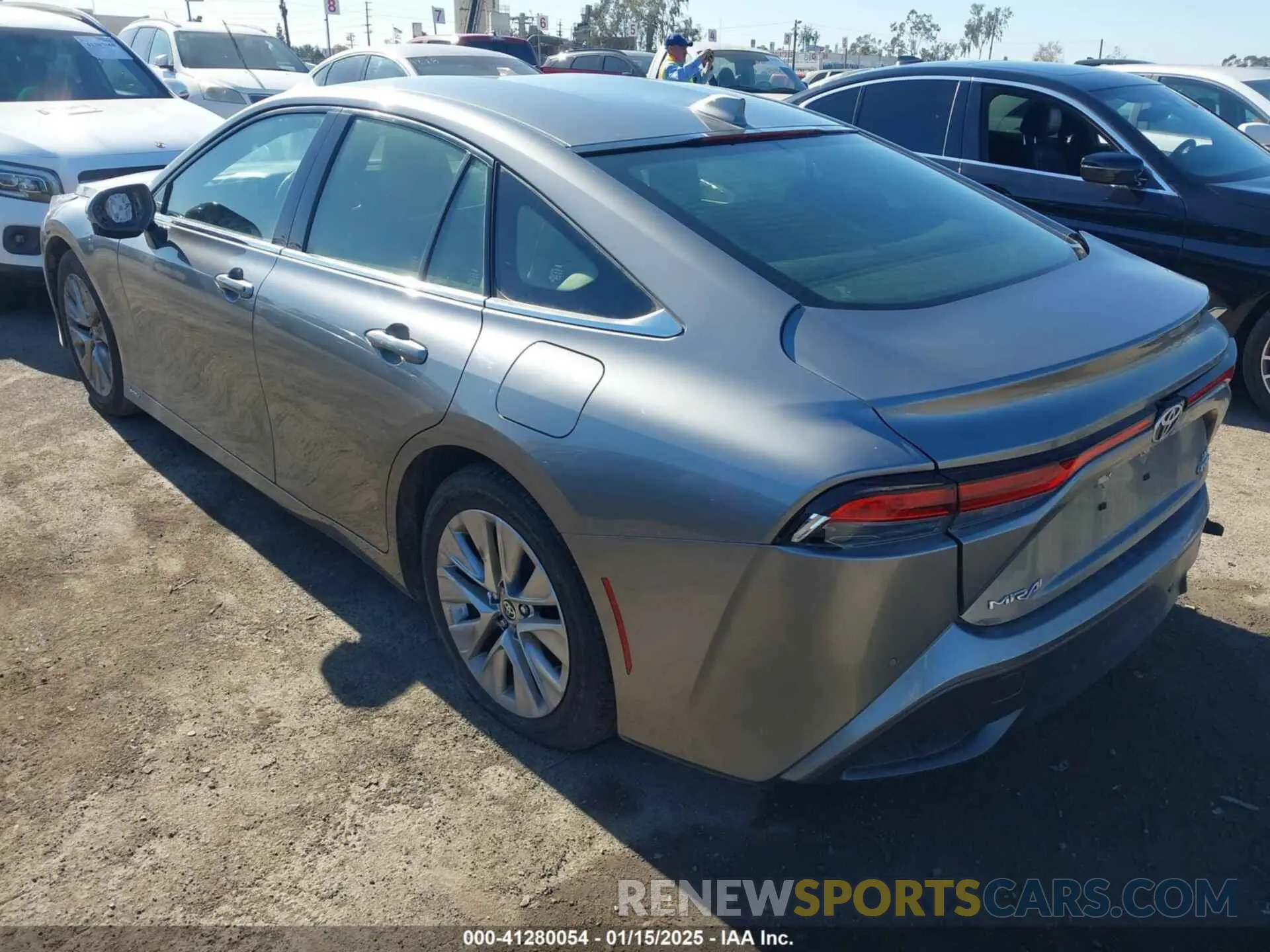 3 Photograph of a damaged car JTDAAAAA3RA011516 TOYOTA MIRAI 2024
