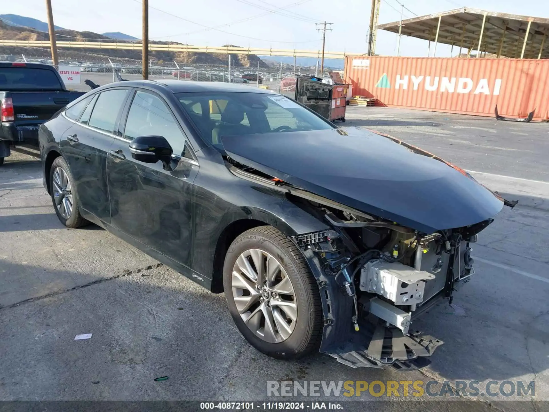 1 Photograph of a damaged car JTDAAAAA5RA011596 TOYOTA MIRAI 2024