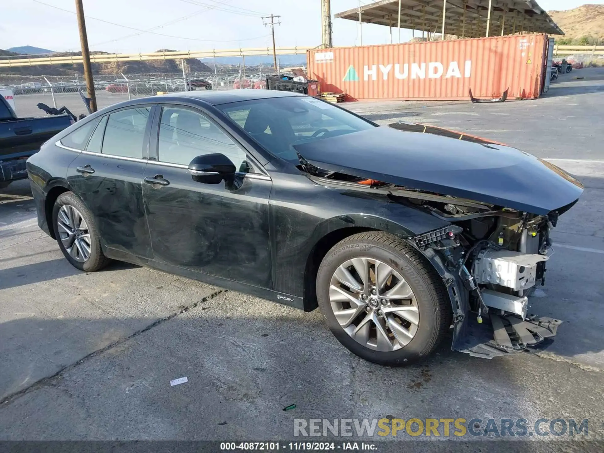 14 Photograph of a damaged car JTDAAAAA5RA011596 TOYOTA MIRAI 2024