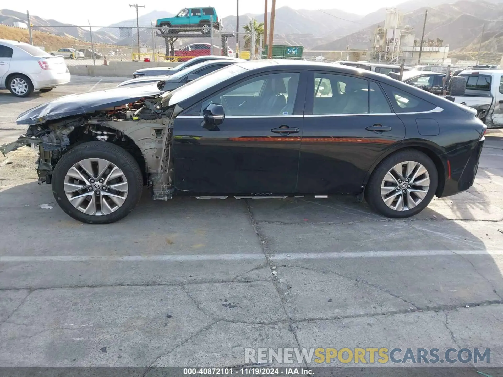 15 Photograph of a damaged car JTDAAAAA5RA011596 TOYOTA MIRAI 2024