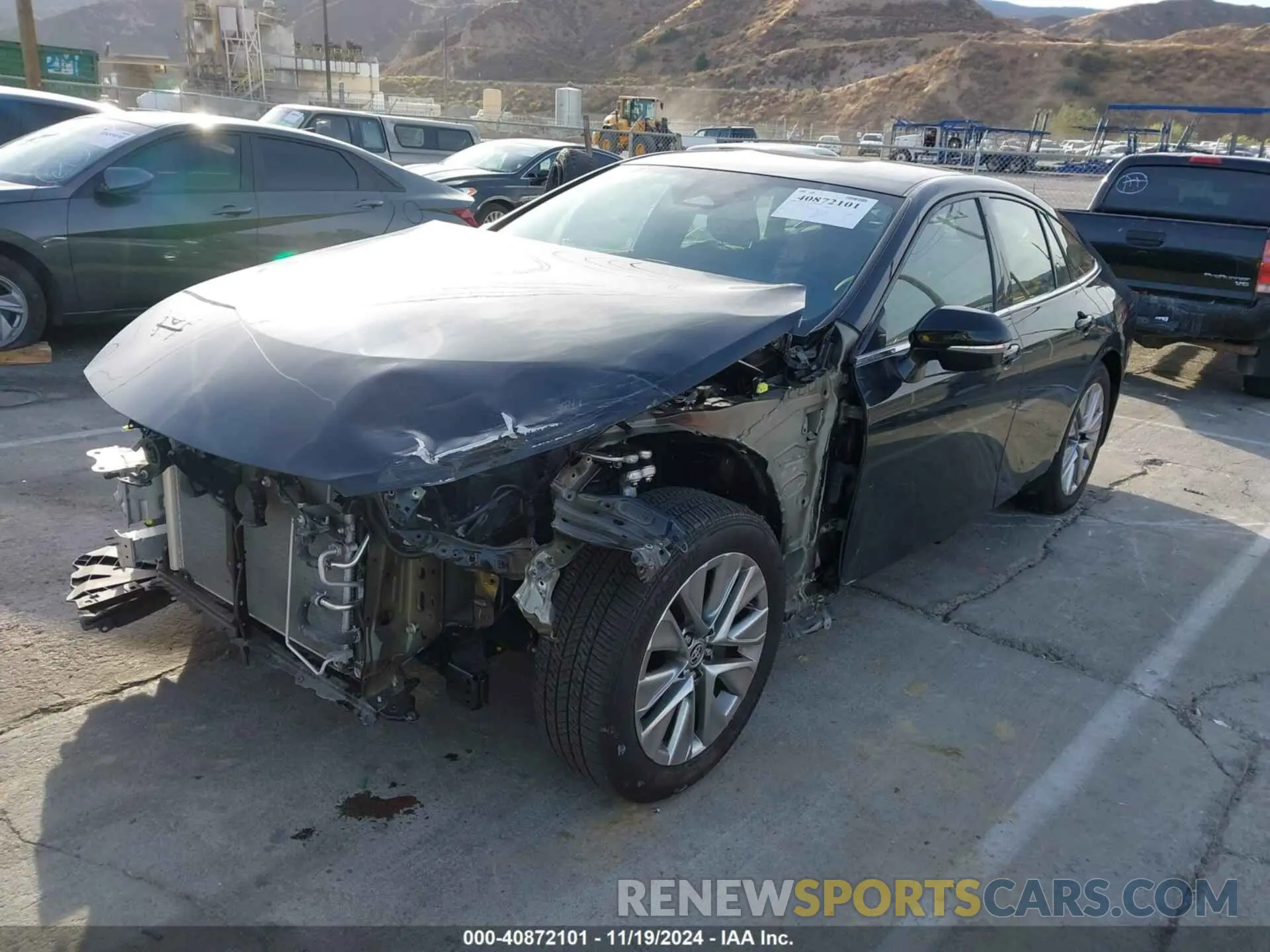 2 Photograph of a damaged car JTDAAAAA5RA011596 TOYOTA MIRAI 2024