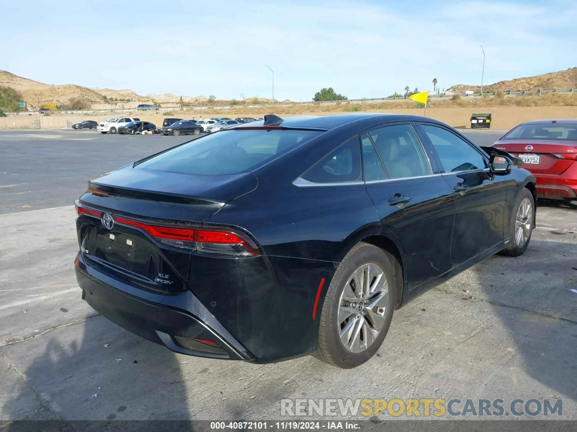 4 Photograph of a damaged car JTDAAAAA5RA011596 TOYOTA MIRAI 2024