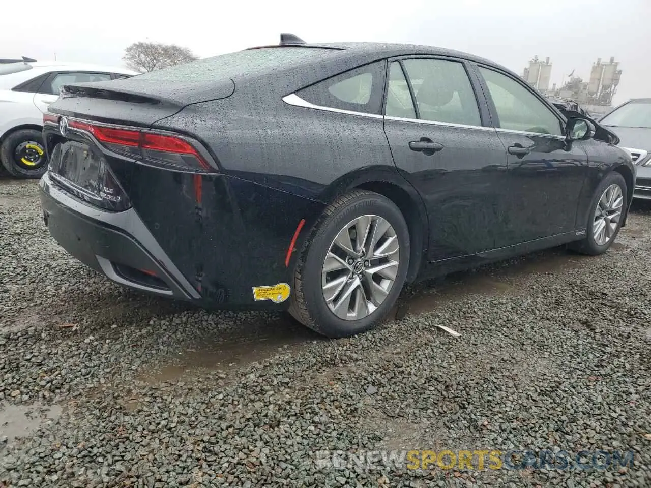 3 Photograph of a damaged car JTDAAAAA0NA005456 TOYOTA MIRAI LE 2022