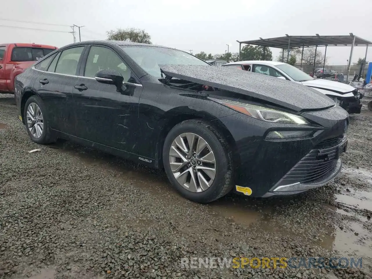 4 Photograph of a damaged car JTDAAAAA0NA005456 TOYOTA MIRAI LE 2022