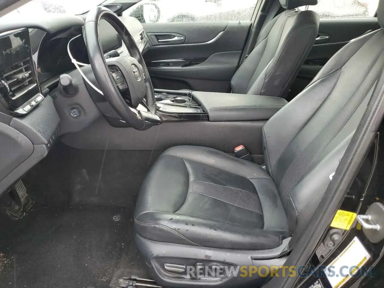 7 Photograph of a damaged car JTDAAAAA0NA007059 TOYOTA MIRAI LE 2022
