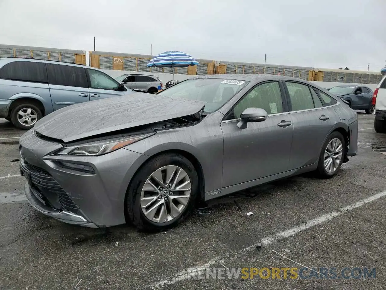 1 Photograph of a damaged car JTDAAAAA1NA005496 TOYOTA MIRAI LE 2022