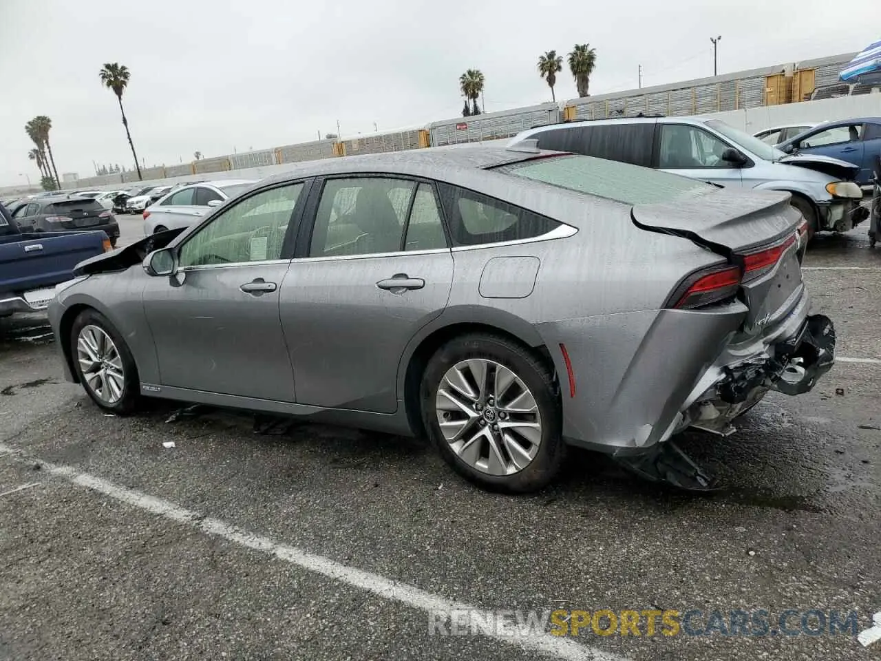 2 Photograph of a damaged car JTDAAAAA1NA005496 TOYOTA MIRAI LE 2022