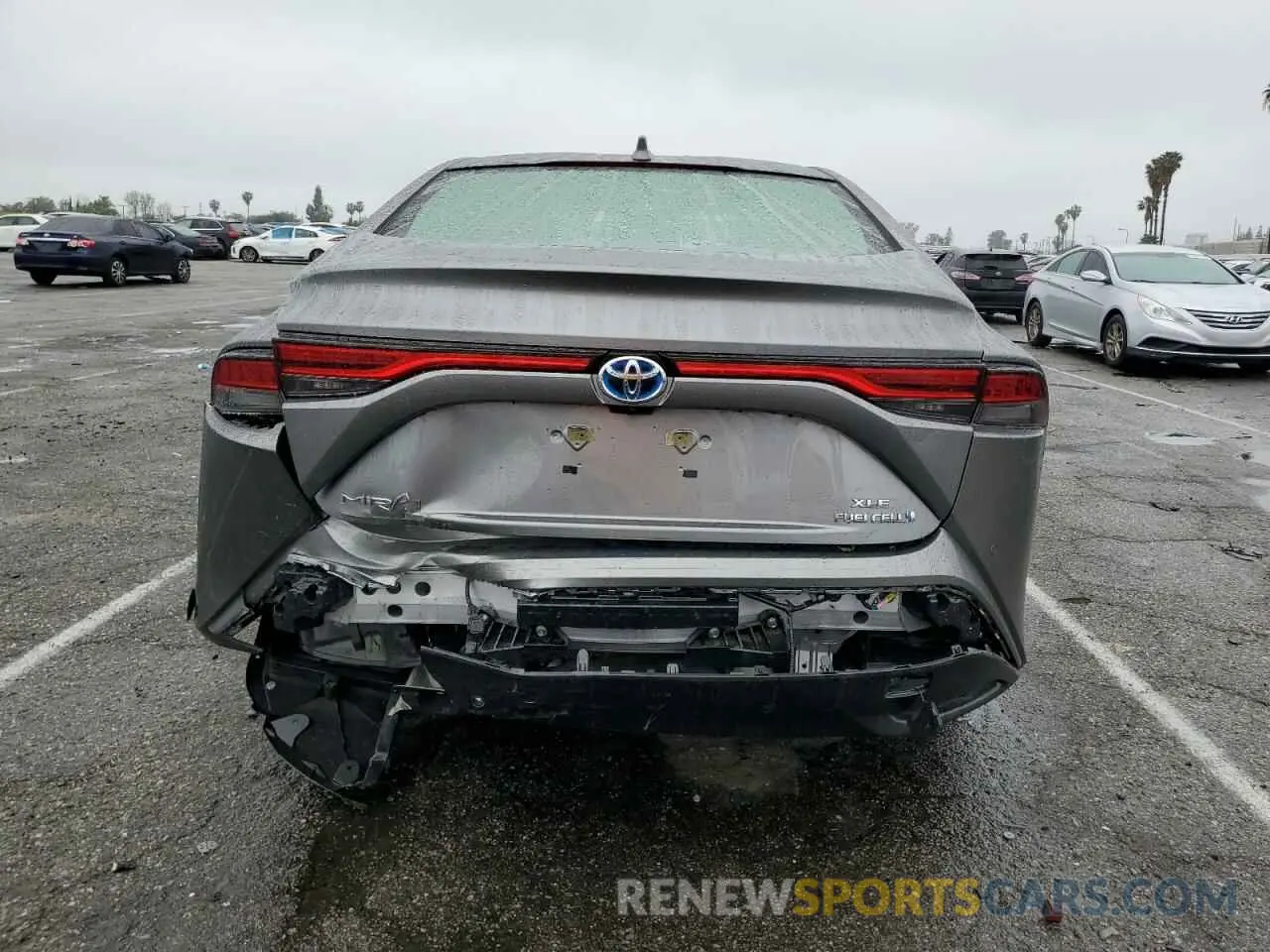 6 Photograph of a damaged car JTDAAAAA1NA005496 TOYOTA MIRAI LE 2022