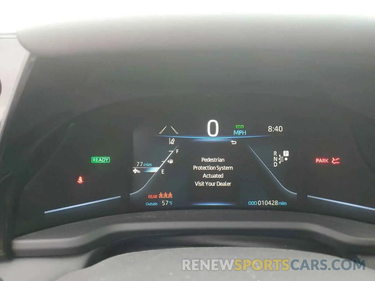 9 Photograph of a damaged car JTDAAAAA1NA005496 TOYOTA MIRAI LE 2022