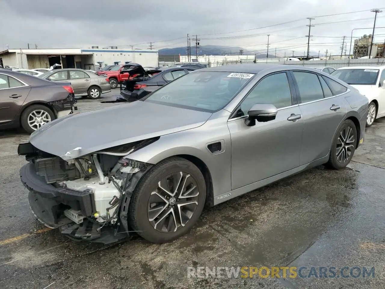 1 Photograph of a damaged car JTDAAAAA3NA004642 TOYOTA MIRAI LE 2022