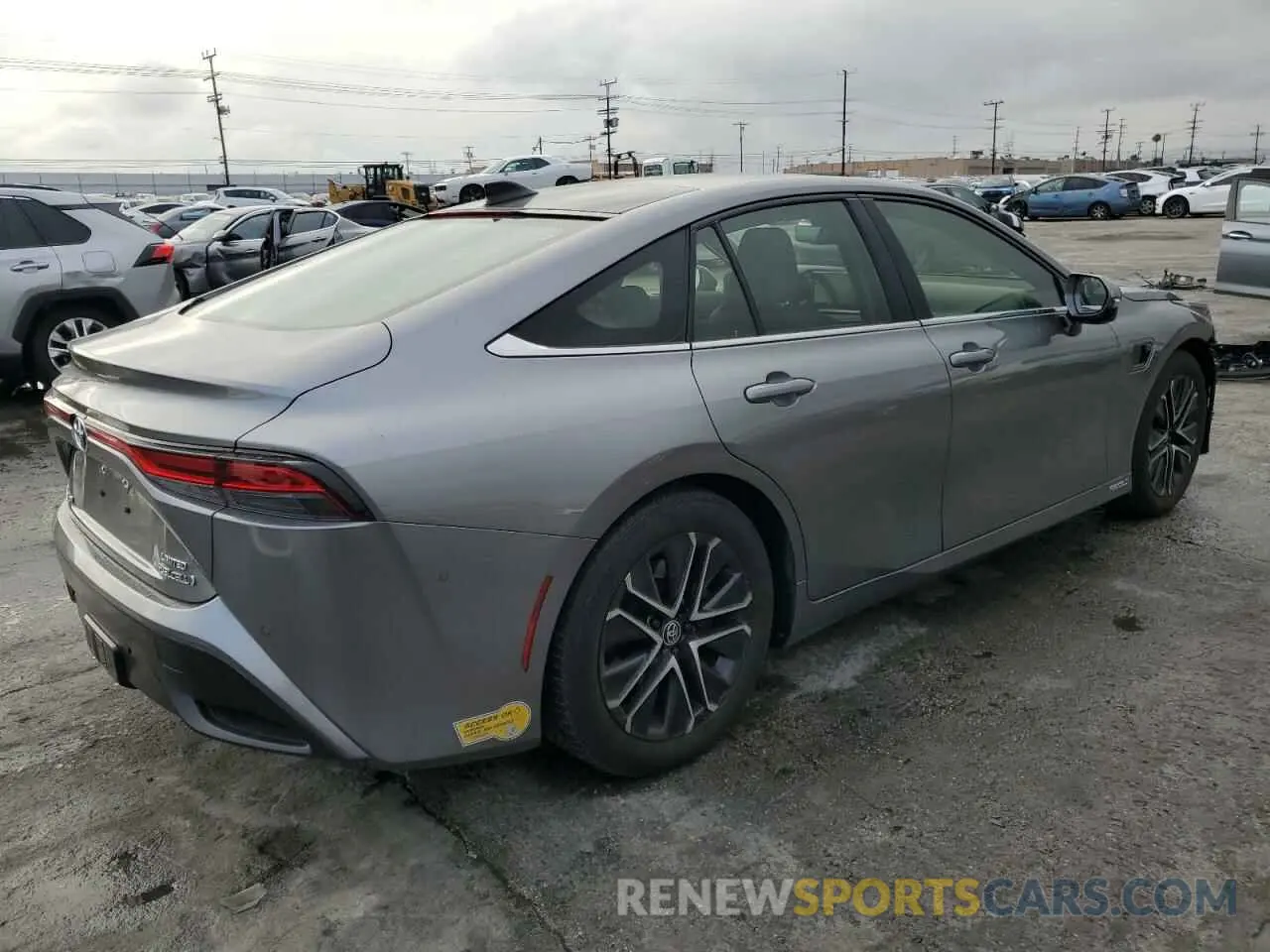 3 Photograph of a damaged car JTDAAAAA3NA004642 TOYOTA MIRAI LE 2022