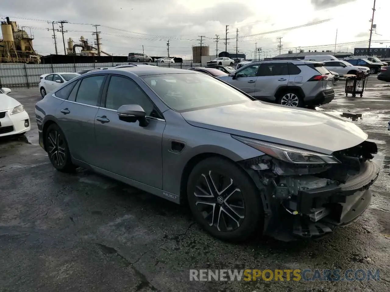 4 Photograph of a damaged car JTDAAAAA3NA004642 TOYOTA MIRAI LE 2022