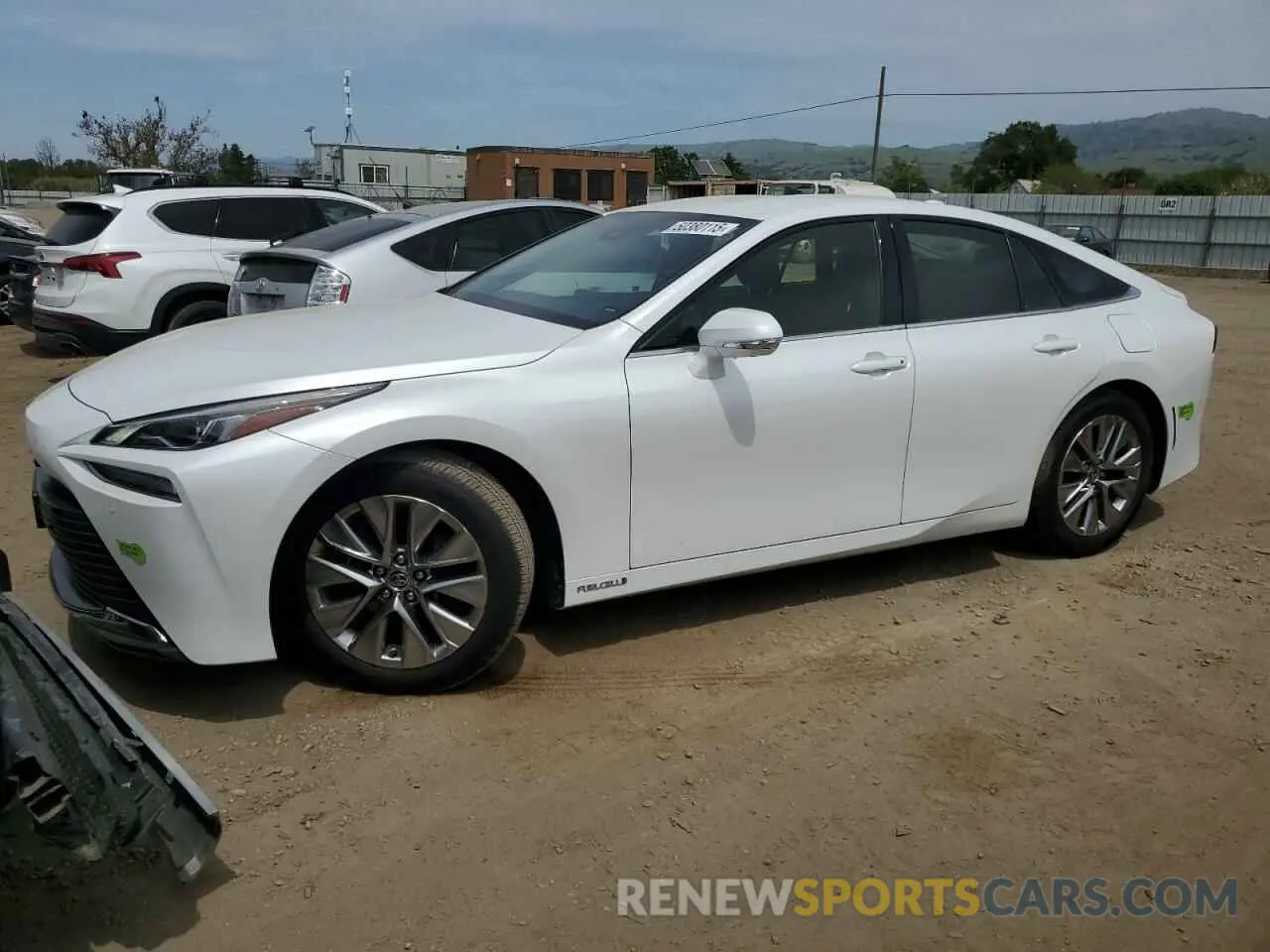 1 Photograph of a damaged car JTDAAAAA4NA007209 TOYOTA MIRAI LE 2022