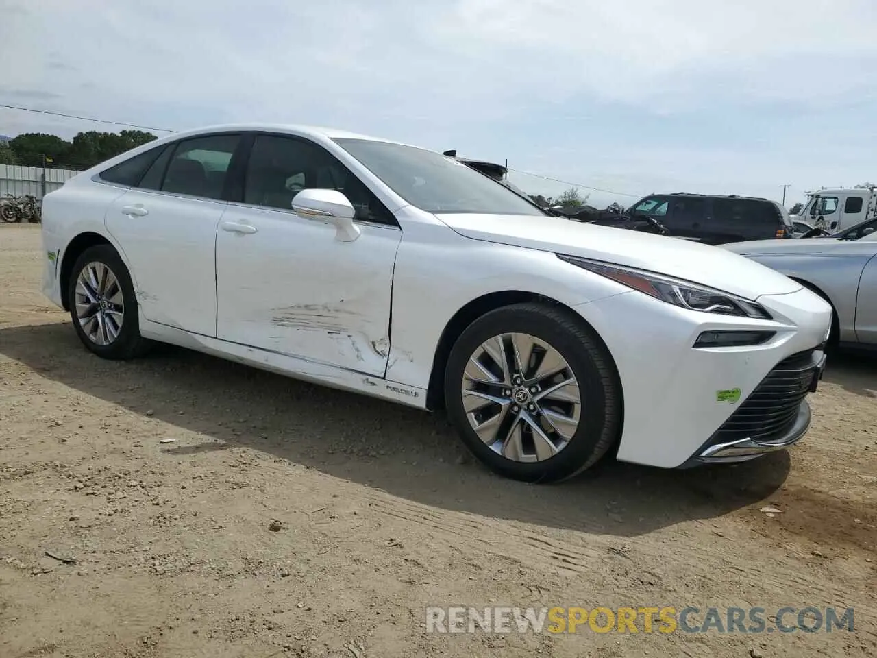 4 Photograph of a damaged car JTDAAAAA4NA007209 TOYOTA MIRAI LE 2022
