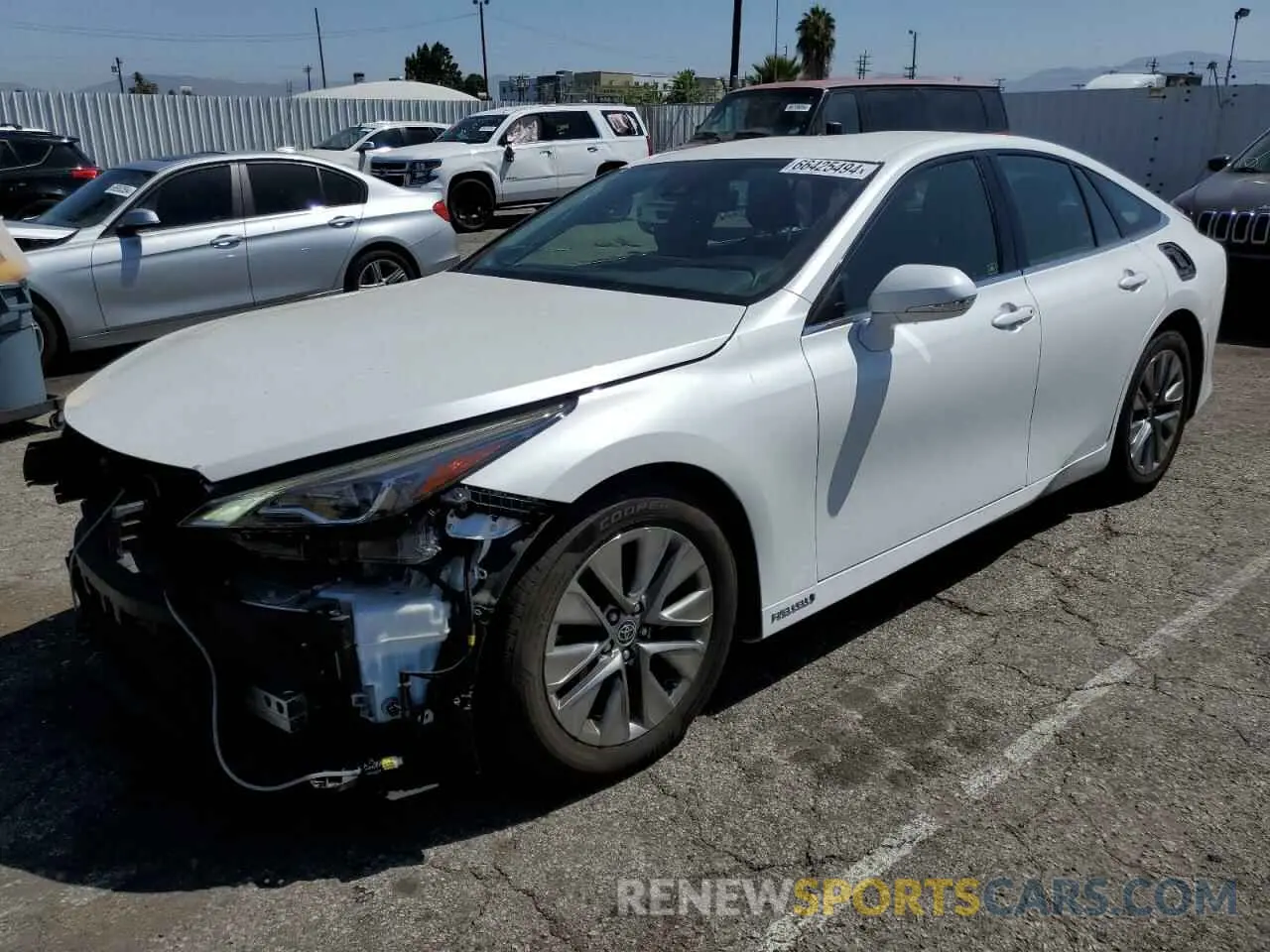 1 Photograph of a damaged car JTDAAAAA6NA005817 TOYOTA MIRAI LE 2022