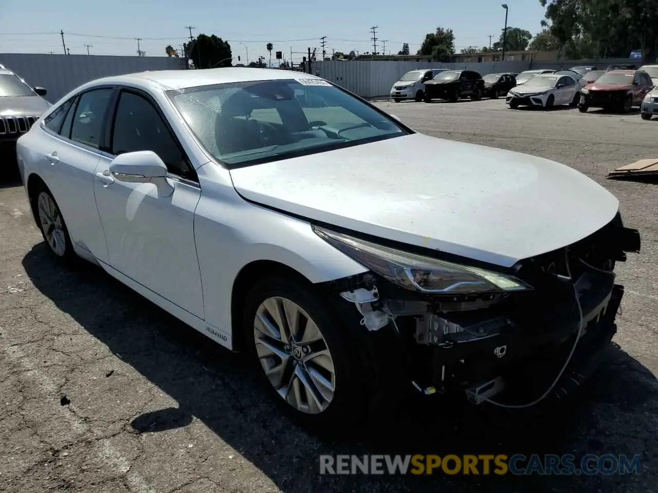 4 Photograph of a damaged car JTDAAAAA6NA005817 TOYOTA MIRAI LE 2022