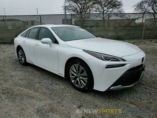 10 Photograph of a damaged car JTDAAAAA8NA006449 TOYOTA MIRAI LE 2022
