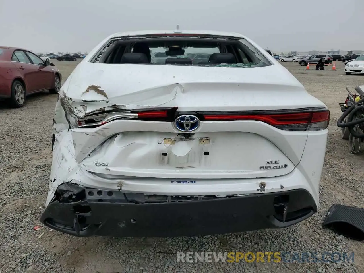 6 Photograph of a damaged car JTDAAAAA8NA006449 TOYOTA MIRAI LE 2022