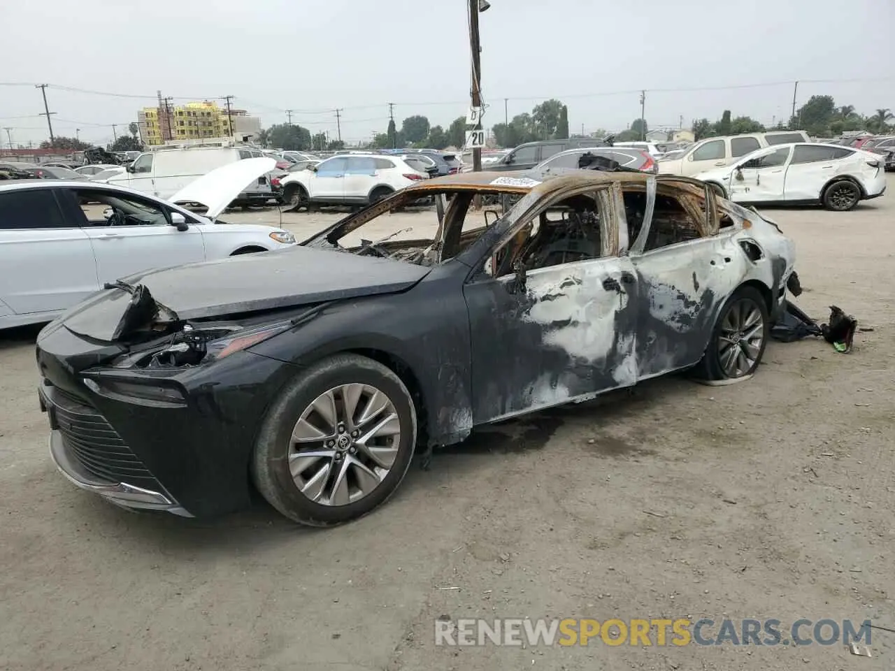 1 Photograph of a damaged car JTDAAAAA9NA007450 TOYOTA MIRAI LE 2022
