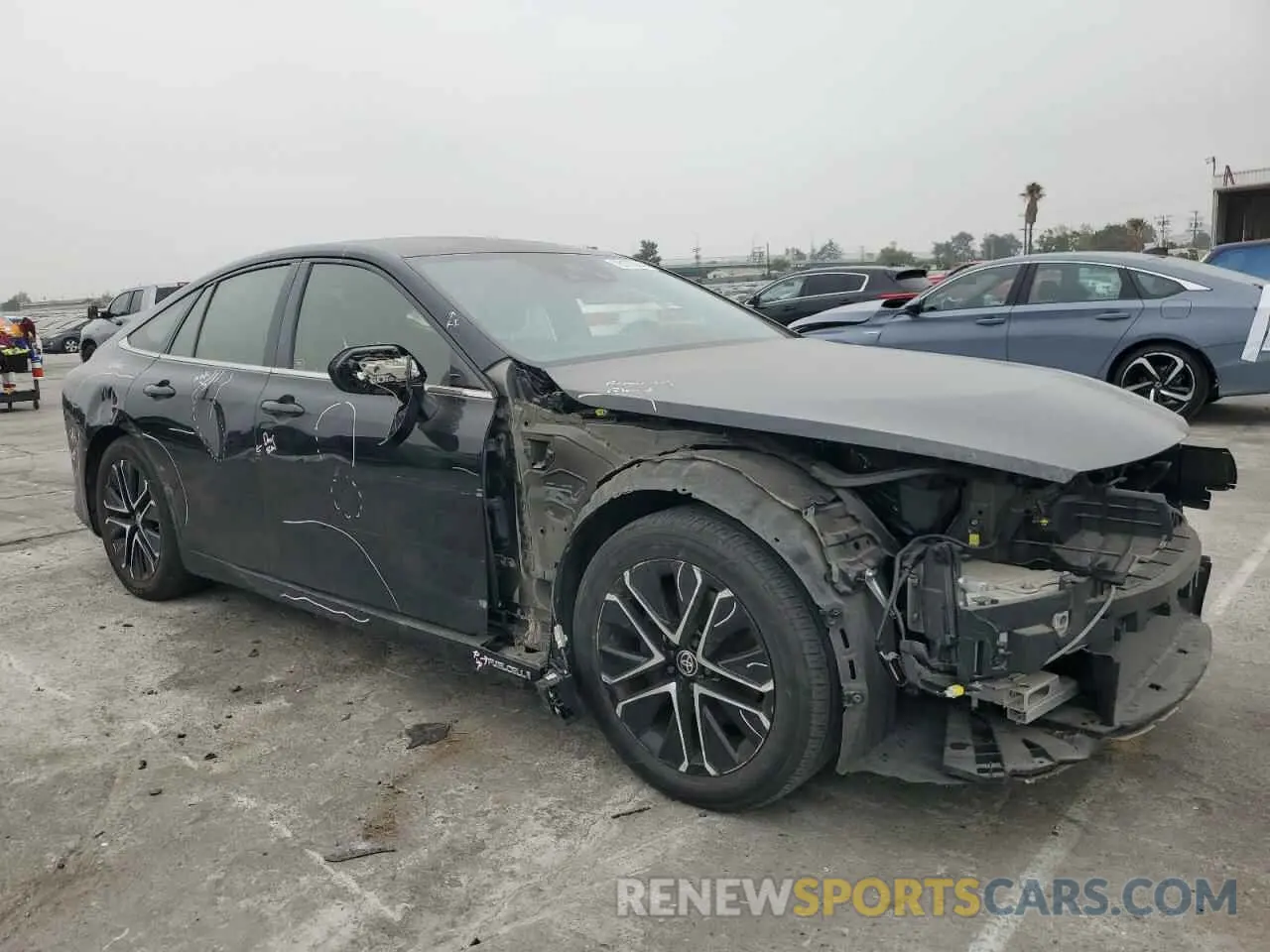 4 Photograph of a damaged car JTDAAAAAXNA004234 TOYOTA MIRAI LE 2022