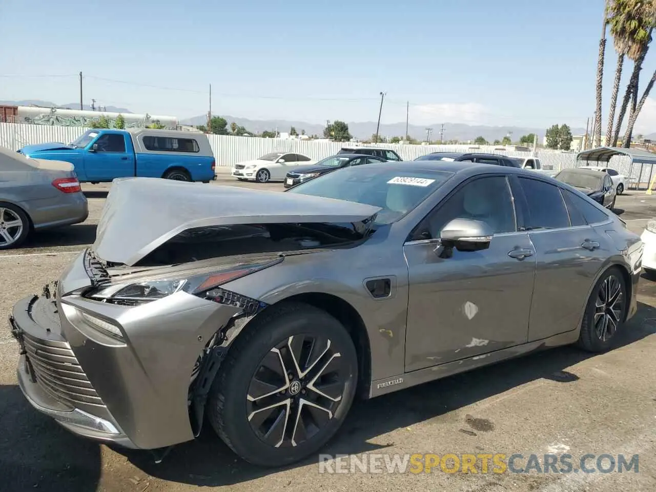 1 Photograph of a damaged car JTDAAAAAXNA004668 TOYOTA MIRAI LE 2022