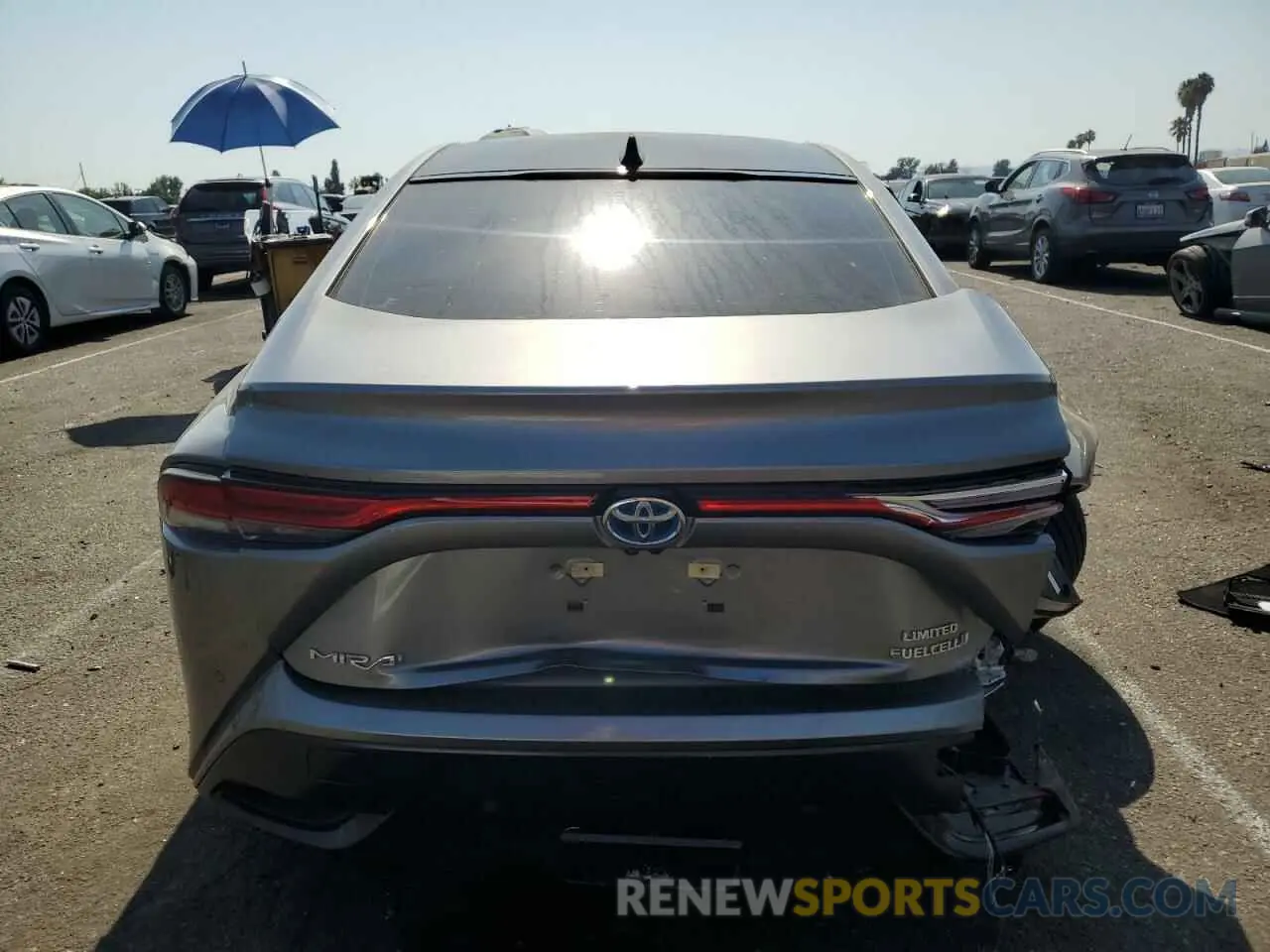 6 Photograph of a damaged car JTDAAAAAXNA004668 TOYOTA MIRAI LE 2022