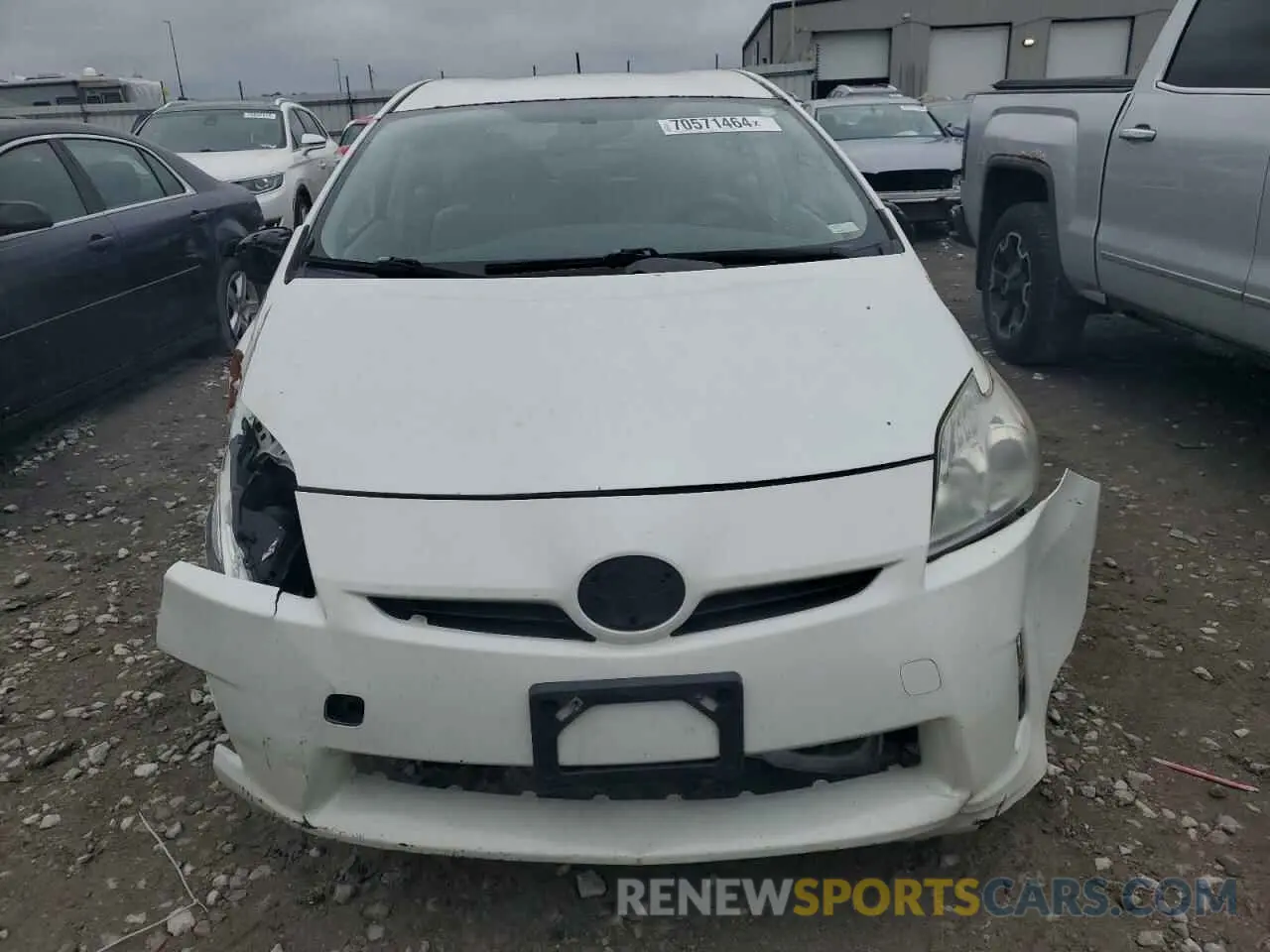 5 Photograph of a damaged car JTDKN3DU8A0043821 TOYOTA PRIUS 2010