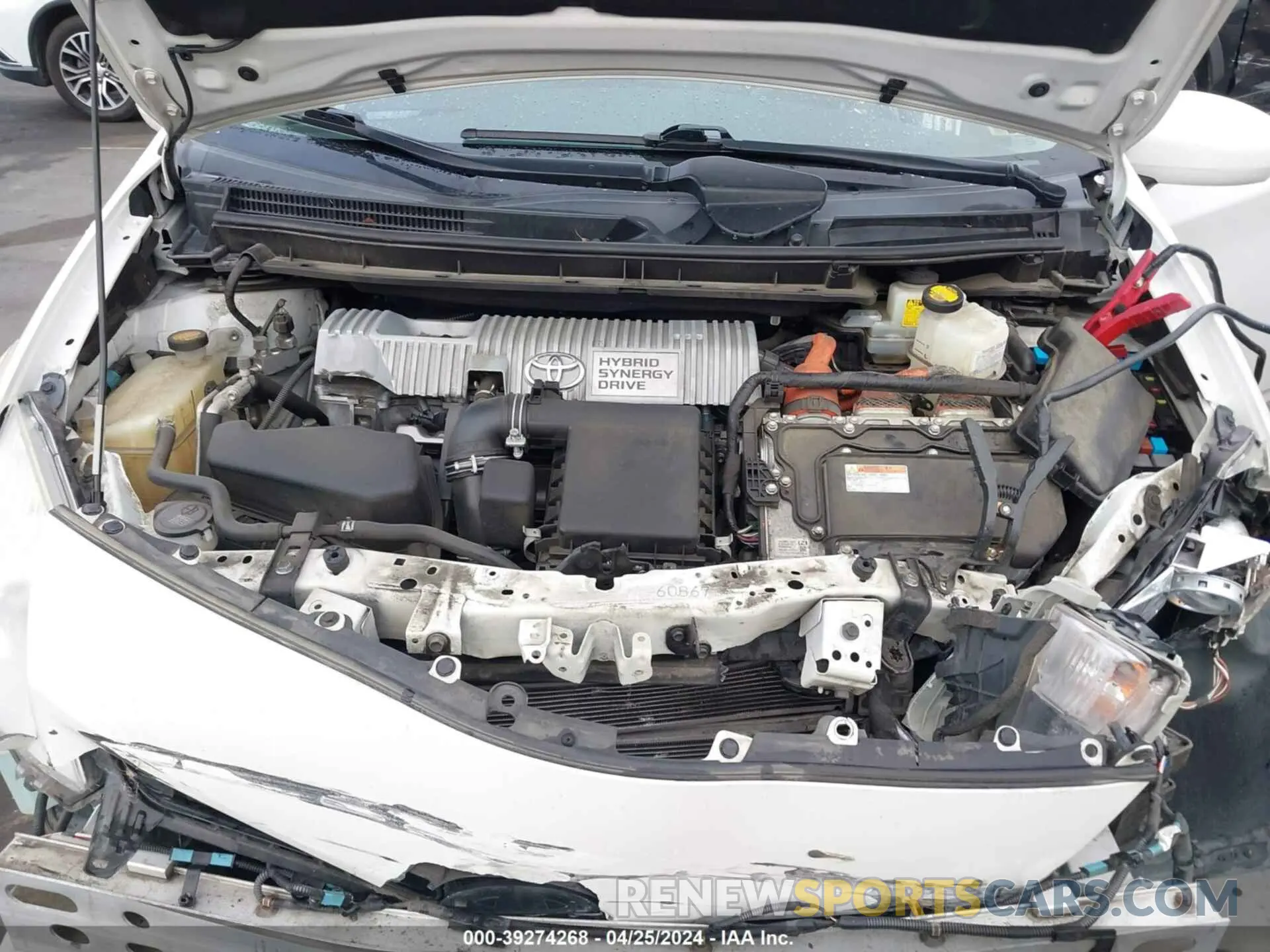 10 Photograph of a damaged car JTDKN3DU9E1738776 TOYOTA PRIUS 2014