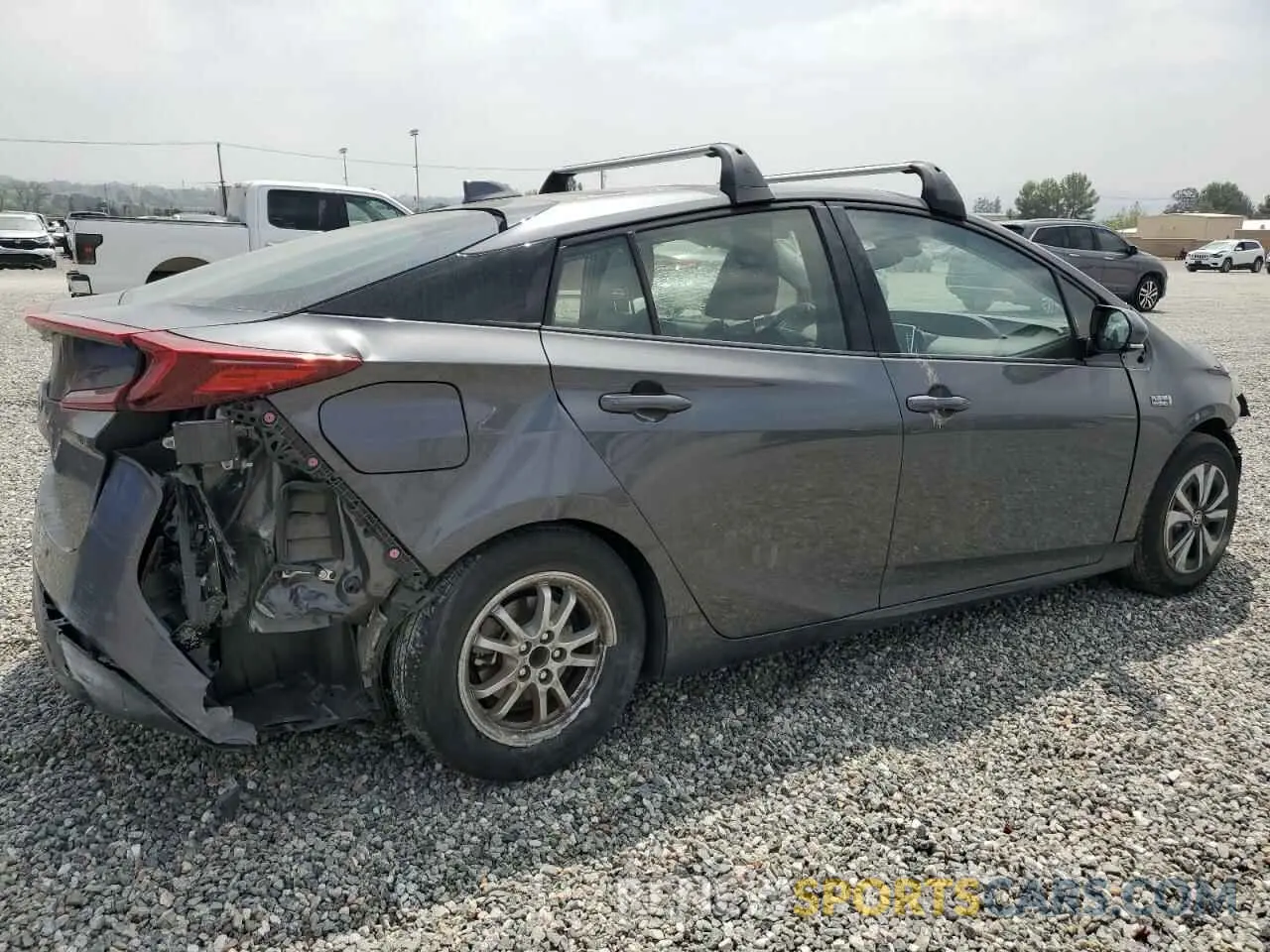 3 Photograph of a damaged car JTDKARFP1K3106926 TOYOTA PRIUS 2019