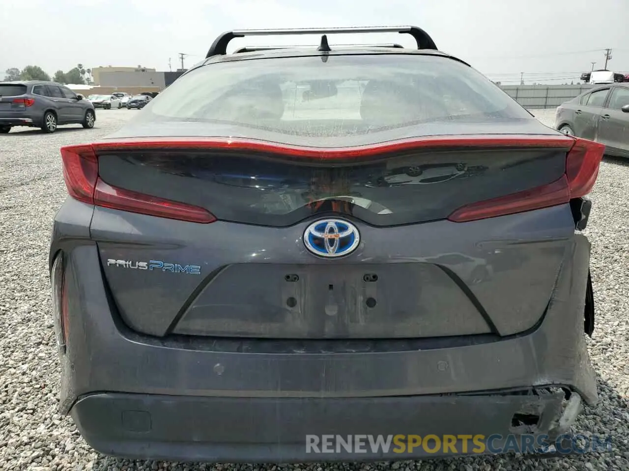 6 Photograph of a damaged car JTDKARFP1K3106926 TOYOTA PRIUS 2019