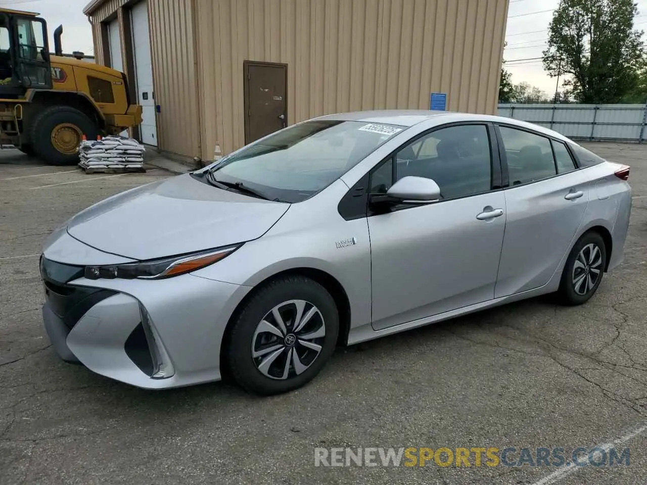 1 Photograph of a damaged car JTDKARFP1K3112080 TOYOTA PRIUS 2019