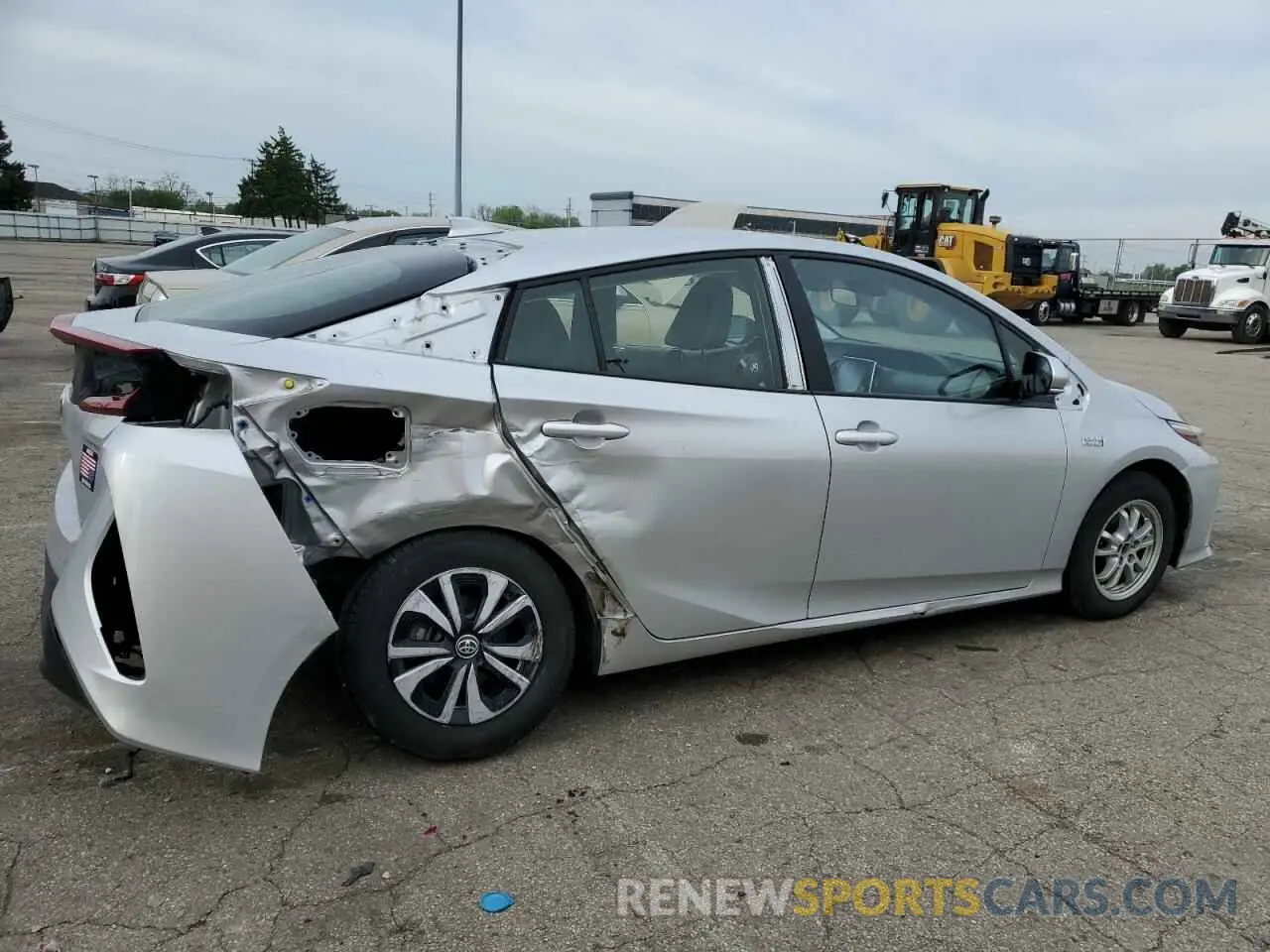 3 Photograph of a damaged car JTDKARFP1K3112080 TOYOTA PRIUS 2019