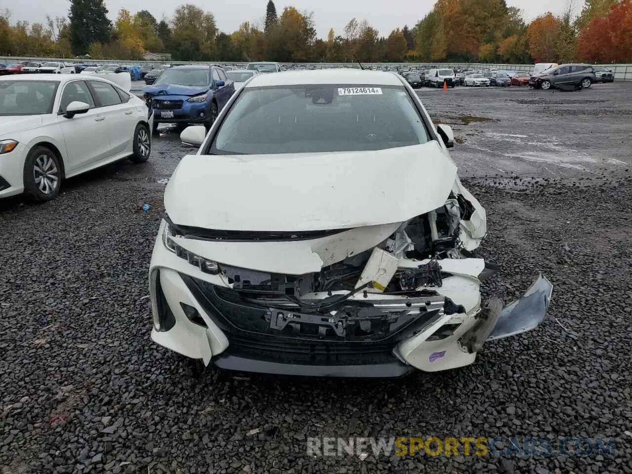 5 Photograph of a damaged car JTDKARFP1K3118011 TOYOTA PRIUS 2019