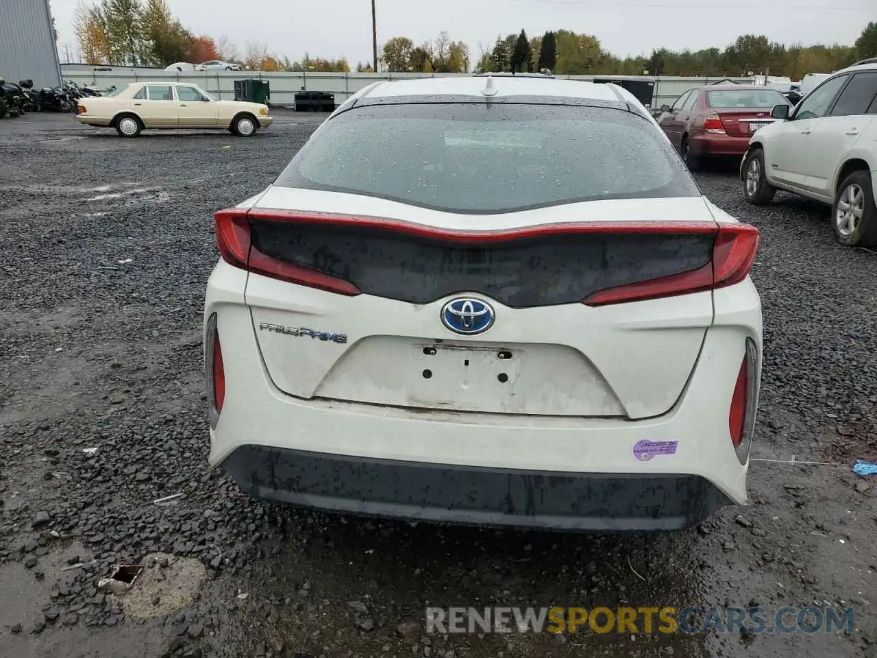 6 Photograph of a damaged car JTDKARFP1K3118011 TOYOTA PRIUS 2019