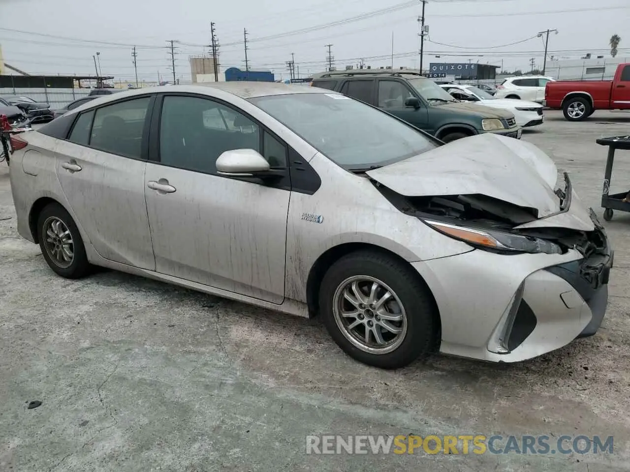 4 Photograph of a damaged car JTDKARFP2K3109706 TOYOTA PRIUS 2019