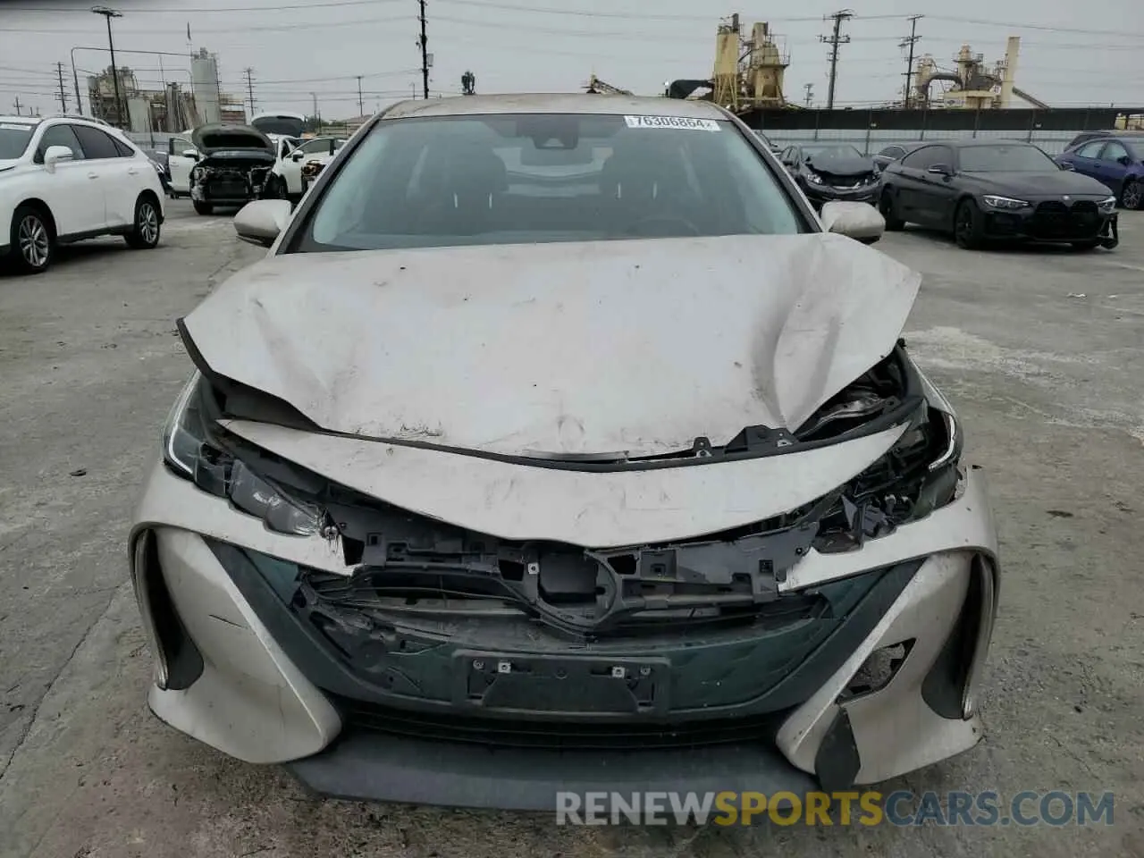 5 Photograph of a damaged car JTDKARFP2K3109706 TOYOTA PRIUS 2019