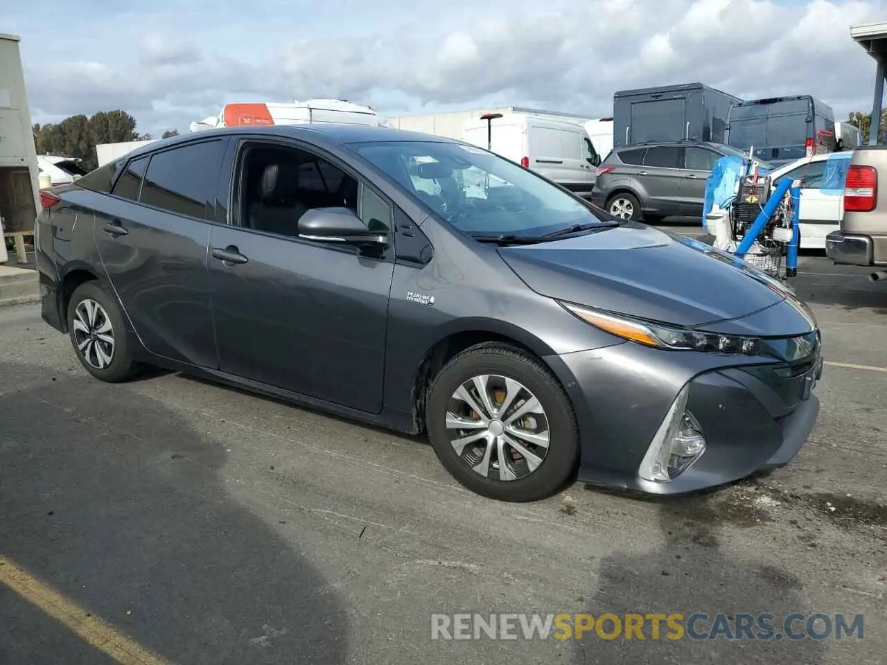 4 Photograph of a damaged car JTDKARFP2K3113867 TOYOTA PRIUS 2019