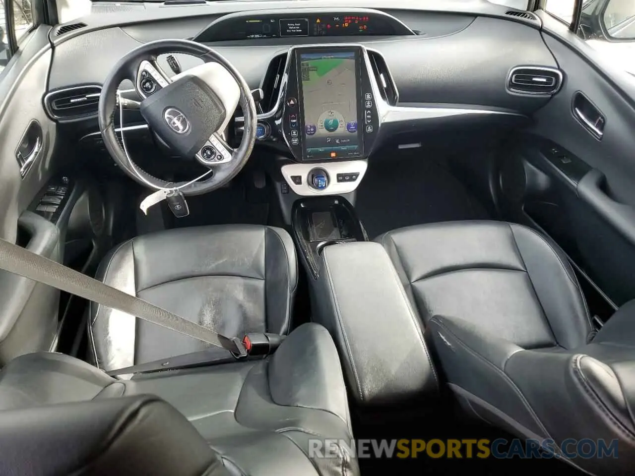 8 Photograph of a damaged car JTDKARFP2K3113867 TOYOTA PRIUS 2019