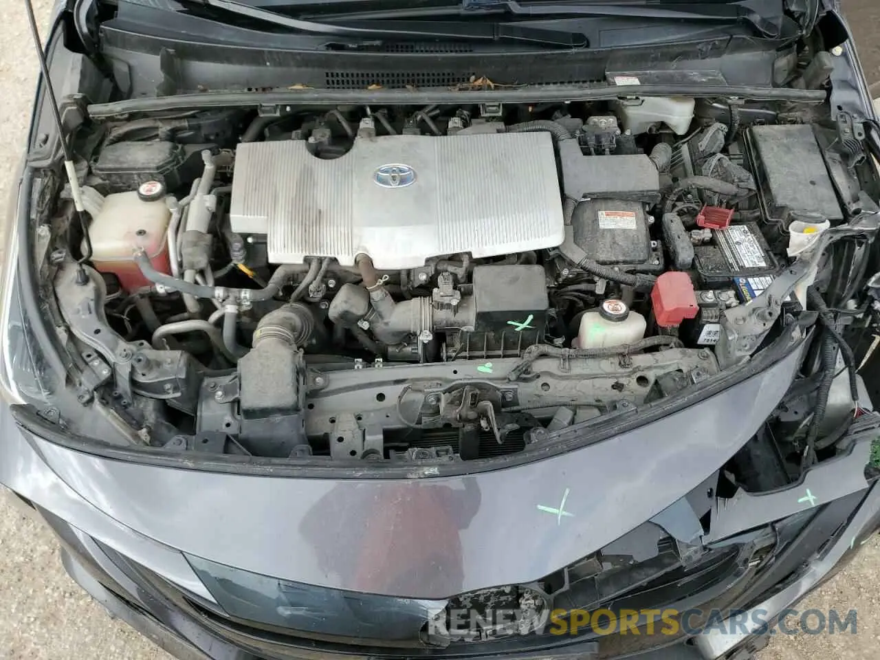 11 Photograph of a damaged car JTDKARFP2K3115019 TOYOTA PRIUS 2019