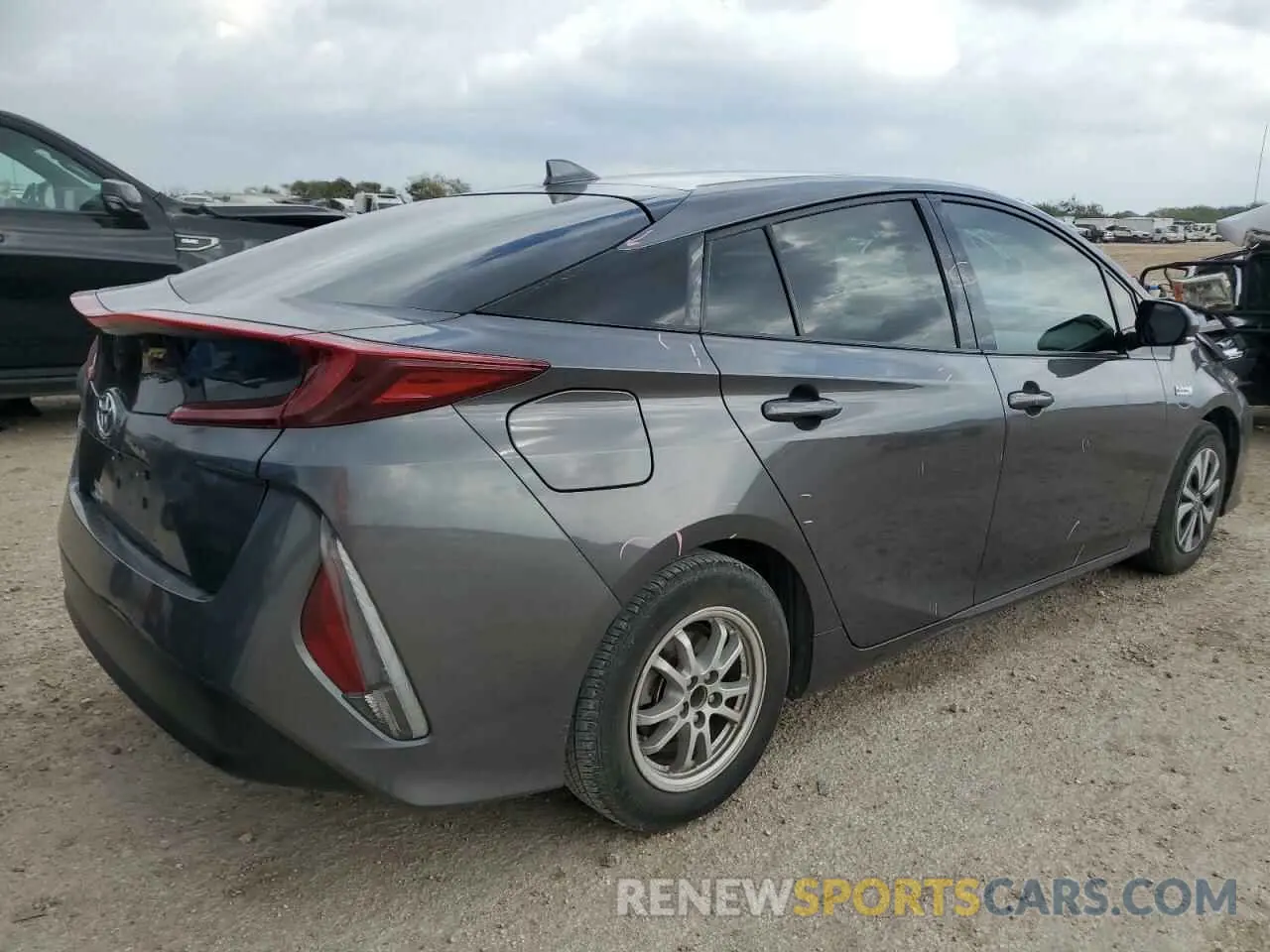 3 Photograph of a damaged car JTDKARFP2K3115019 TOYOTA PRIUS 2019