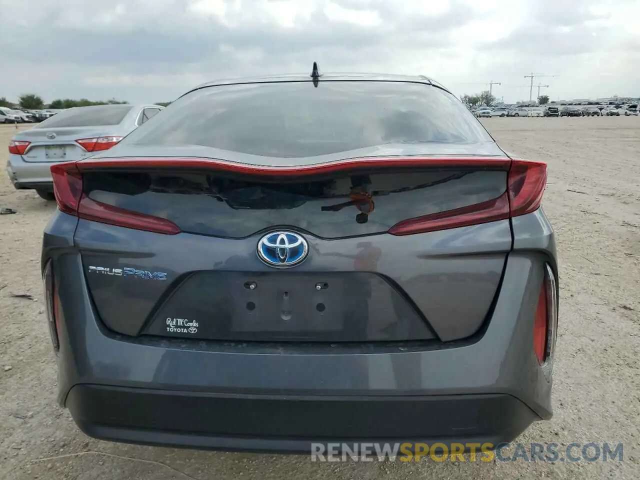 6 Photograph of a damaged car JTDKARFP2K3115019 TOYOTA PRIUS 2019
