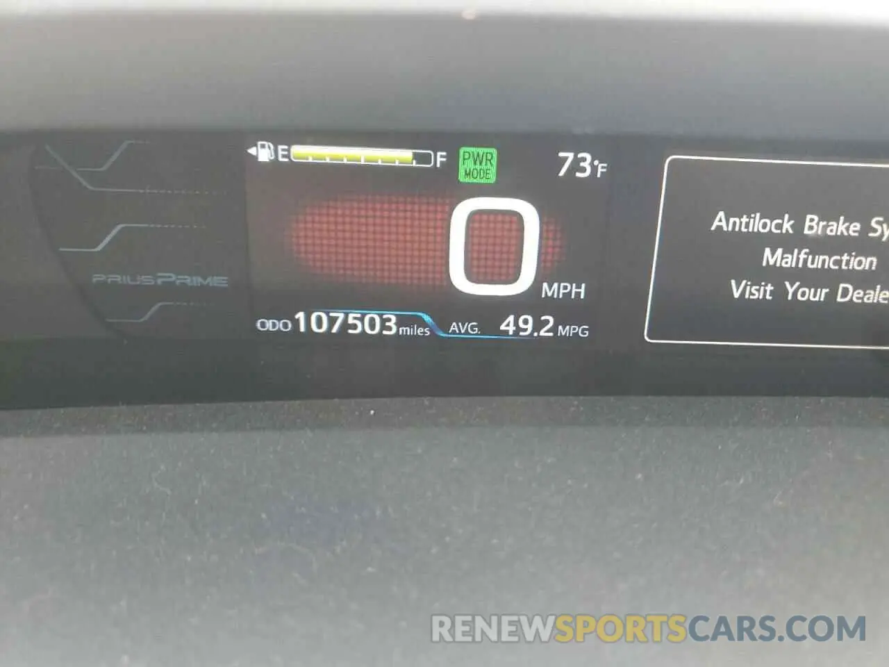 9 Photograph of a damaged car JTDKARFP2K3115019 TOYOTA PRIUS 2019